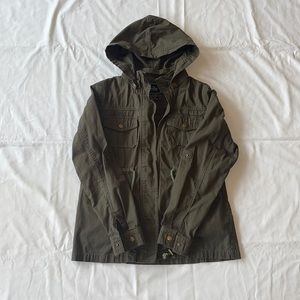 Amazon XS military green jacket